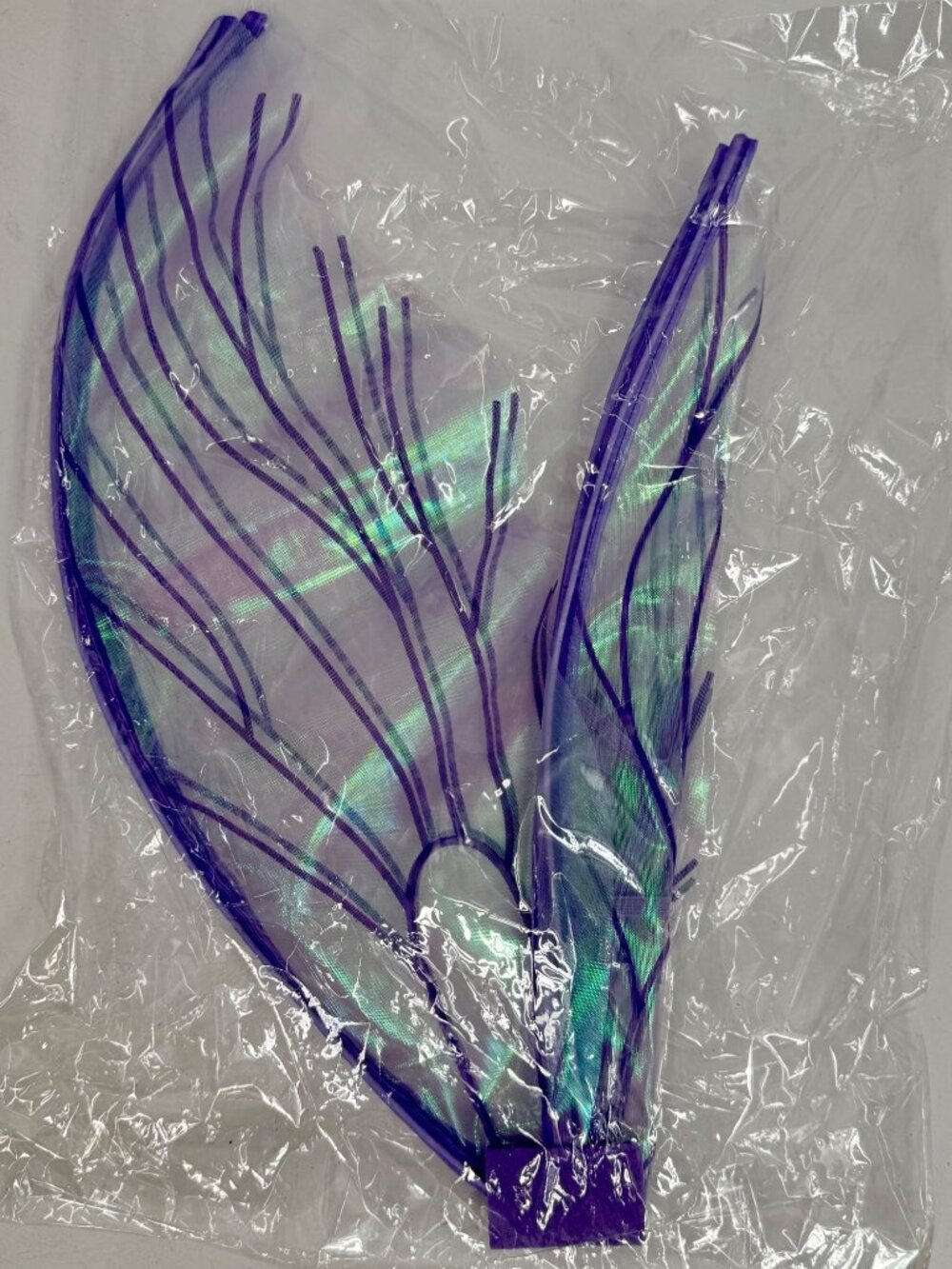 NWT Dolls Kill Purple Fairy Sequin Corset Mini Dress Wings Garters Costume Rave - Picture 5 of 16